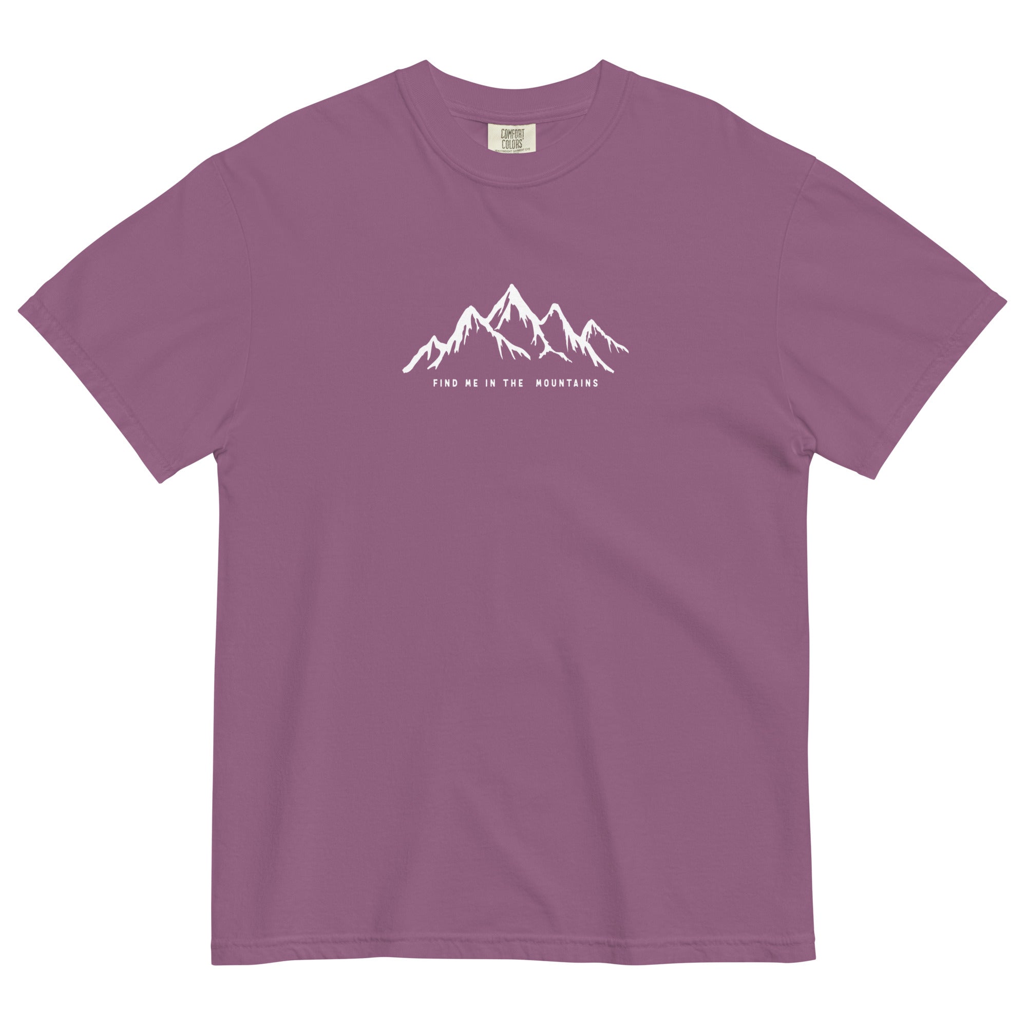 Find Me In The Mountains Heavyweight T-Shirt