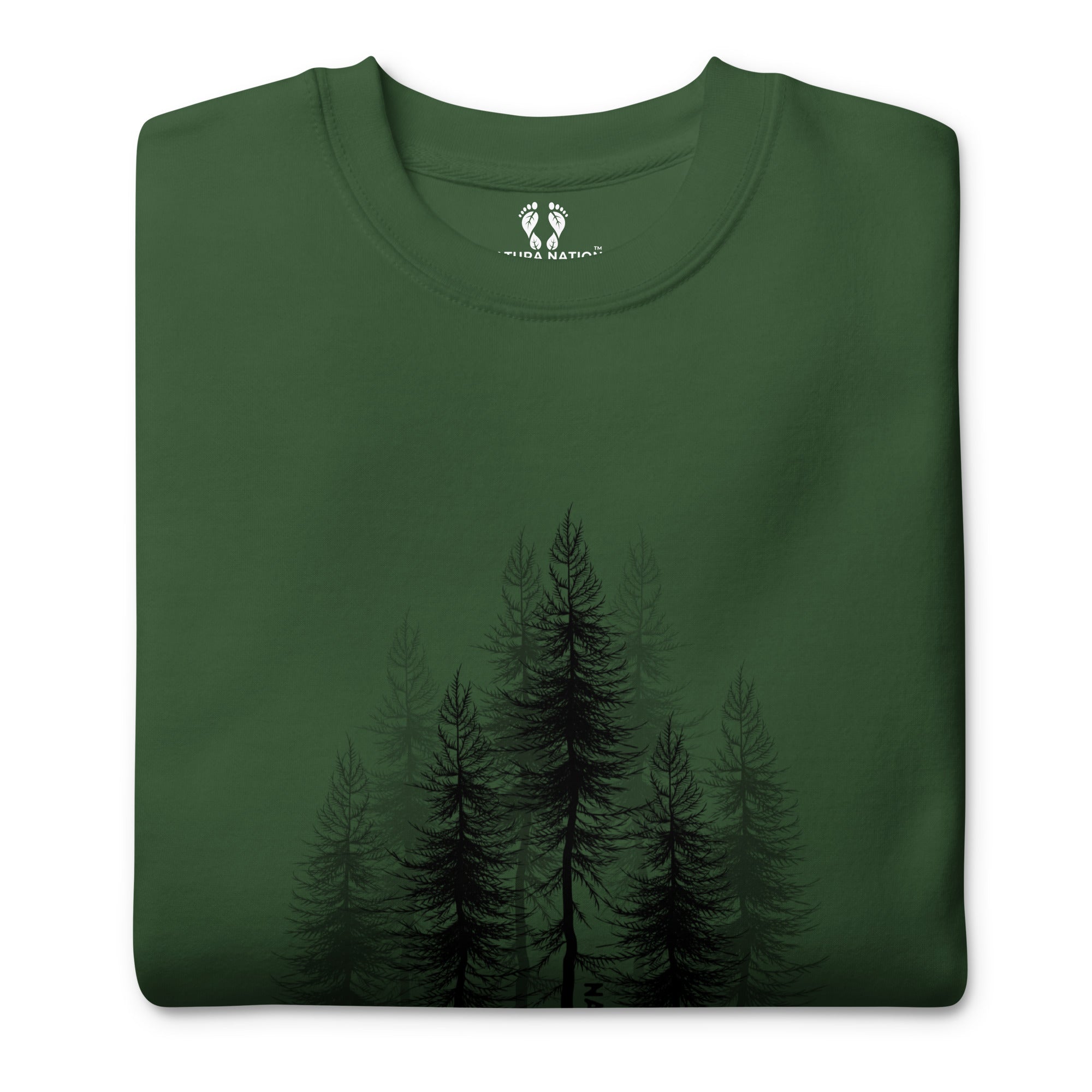 Whispering Forest Pines Crew Sweatshirt