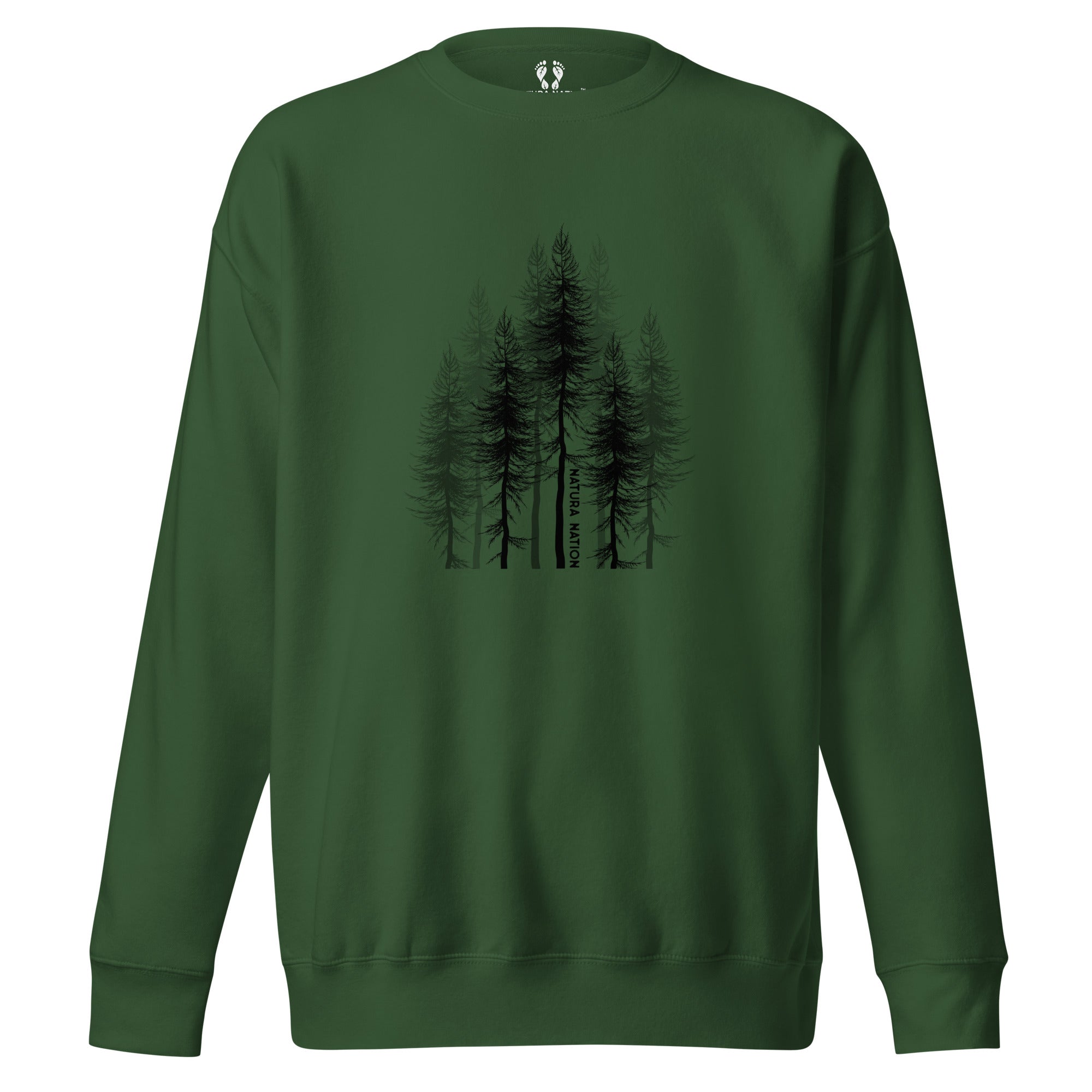 Whispering Forest Pines Crew Sweatshirt