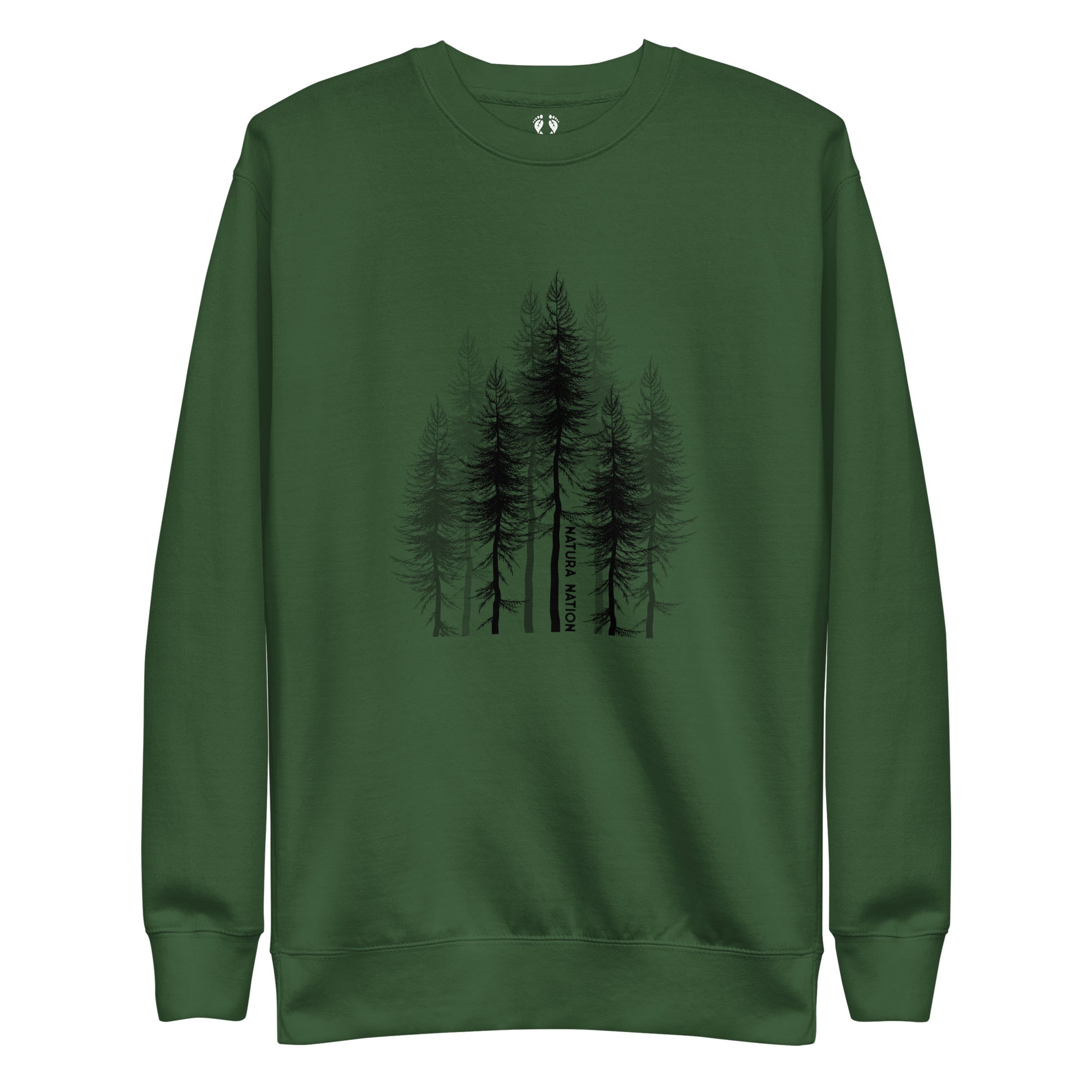 Whispering Forest Pines Crew Sweatshirt