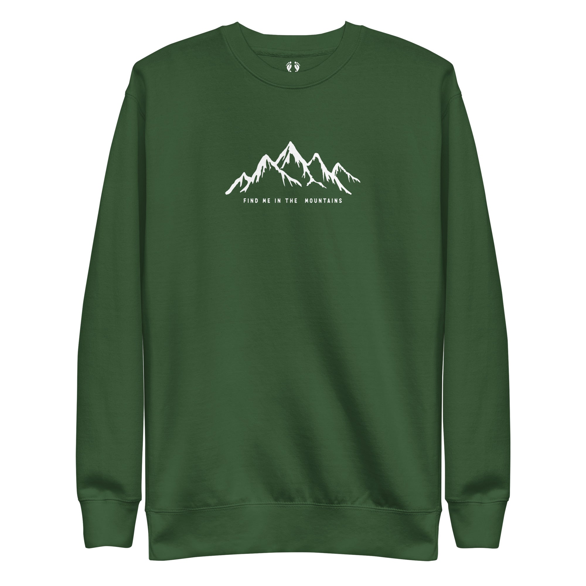 Find Me In The Mountains Crew Sweatshirt