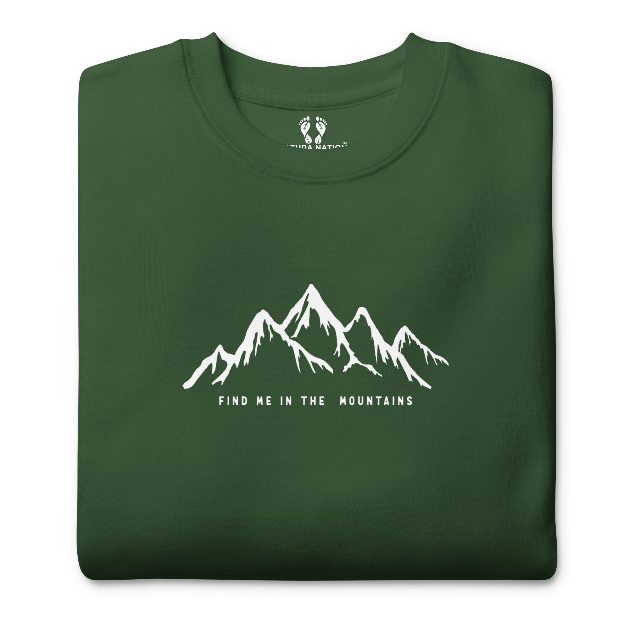 Find Me In The Mountains Crew Sweatshirt