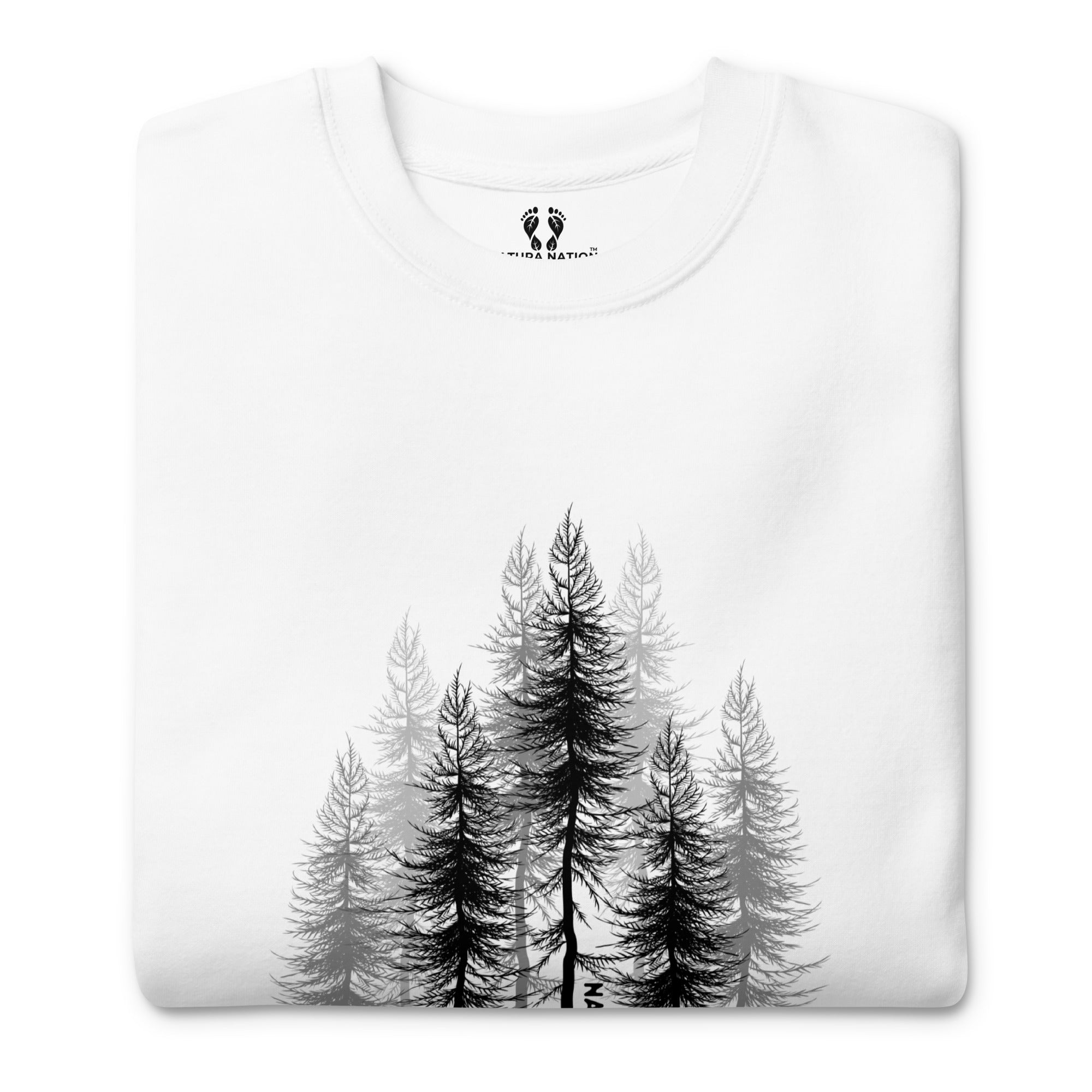 Whispering Forest Pines Crew Sweatshirt